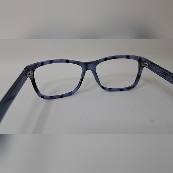Gucci Eye  Glasses Frames Blue Black Italy Rectangle GG 3765 YV5 53mm 53-15-140 - Picture 12 of 16